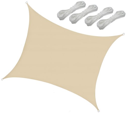 Verk 01887 Plachta proti slnku 4 x 3 m béžová