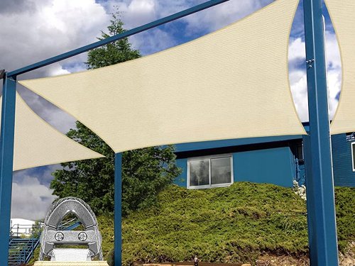 Verk 01887 Plachta proti slnku 4 x 3 m béžová