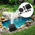 Azar Plovoucí solární fontána 3W, 160l/h