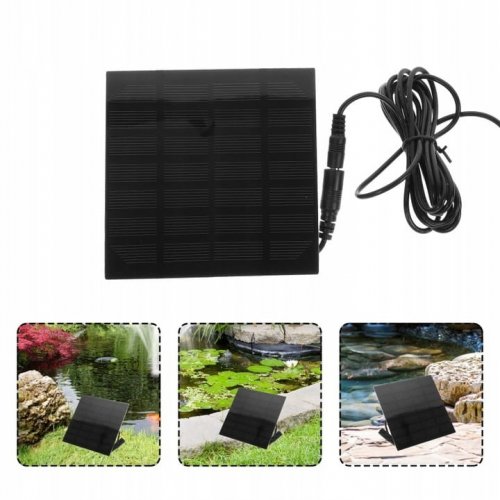 Azar Plovoucí solární fontána 3W, 160l/h