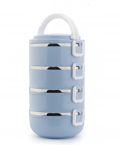 GGV Termo jedlonosič so sklopnými ušami 4 x 0,5 l ružová