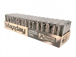 MAXDAY Baterie Tužkové 1,5V AA, 60 ks