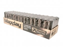 MAXDAY Baterie Tužkové 1,5V AA, 60 ks 