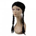 Soulima 21773 Dámska parochňa s vrkočmi Wednesday čierna