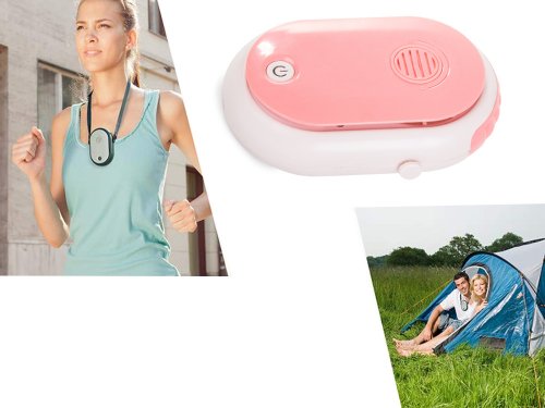 Verk 24145 Prenosný mini ventilátor zelený