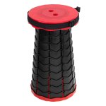 KIK KX4981 Teleskopická skládací židlička černá