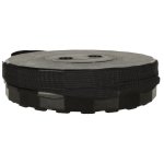 KIK KX4981 Teleskopická skládací židlička černá