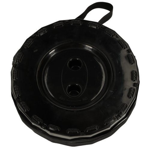 KIK KX4981 Teleskopická skládací židlička černá