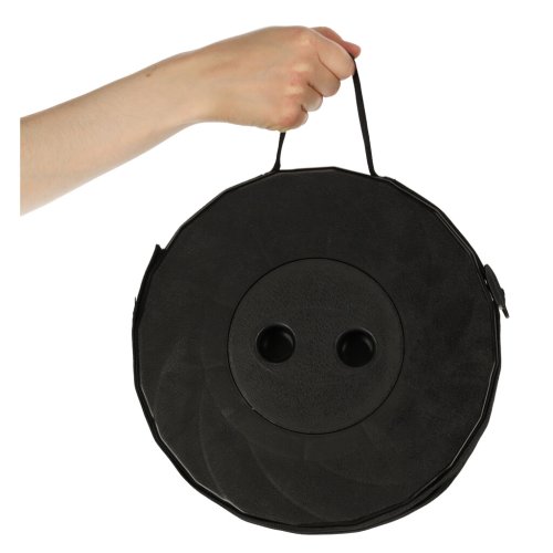 KIK KX4981 Teleskopická skládací židlička černá