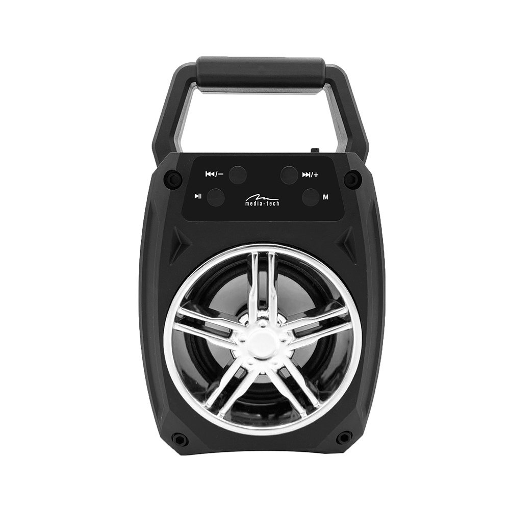 GGV KTX-1055T Prenosný Bluetooth 5.0 reproduktor, 85dB, 5W striebornočierna