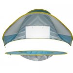 Trizand 21204 Dětský plážový stan s bazénem 65 x 115 x 80 cm modrý