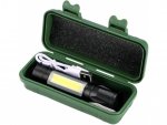 Pronett XA048 Svítilna LED CREE ZOOM XPE + COB USB