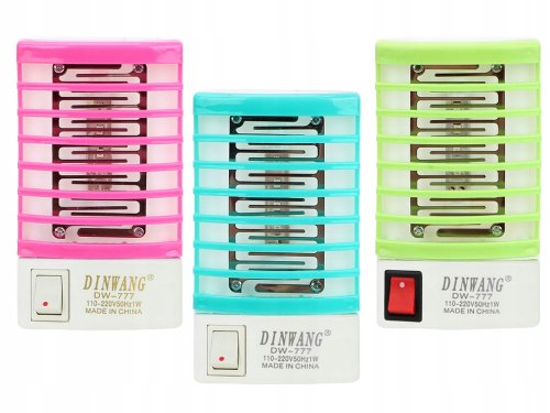 Verk 01866 Elektronická lampa proti komárom a muchám ružová