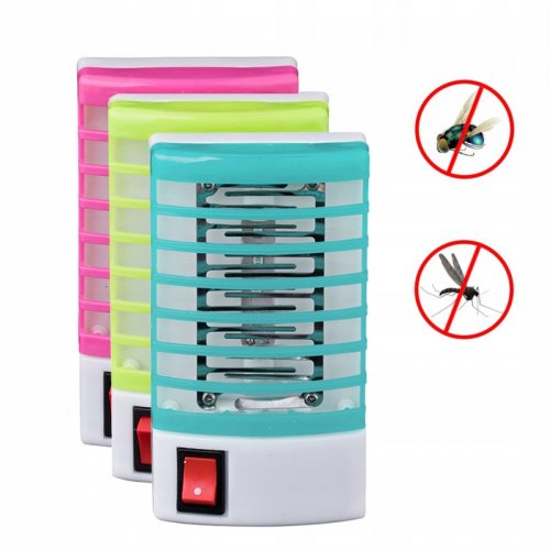 Verk 01866 Elektronická lampa proti komárům a mouchám růžová