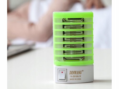 Verk 01866 Elektronická lampa proti komárom a muchám ružová