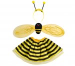 Kruzzel 6614 Karnevalový kostým včielka