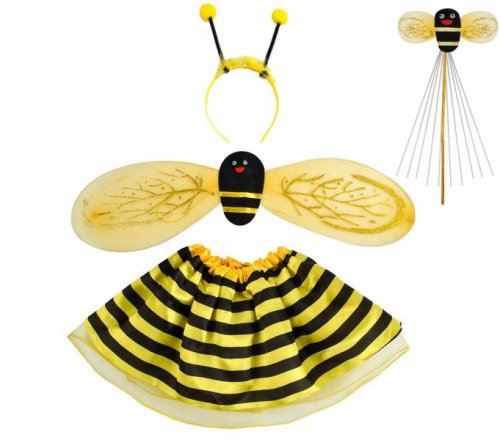 Kruzzel 6614 Karnevalový kostým včelka