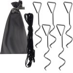 Trizand 20974 Samorozkládací stan plážový 190 x 120 x 90 cm modrobílá