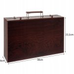 Maaleo 21644 Velká sada v dřevěném kufříku pro malé malíře 117 ks