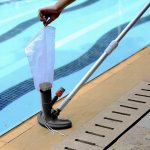 Bigstren 20931 Čistič dna bazénu černý