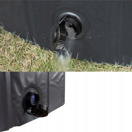 Purlov 20929 Skladací bazénik pre psov 100x30 cm, modro-sivý