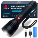 Pronett XJ4808 Taktické svietidlo LED ZOOM XHP99