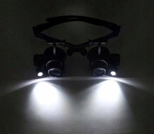 Pronett XJ3613 Hodinárske okuliare LED, 20 x 16 mm