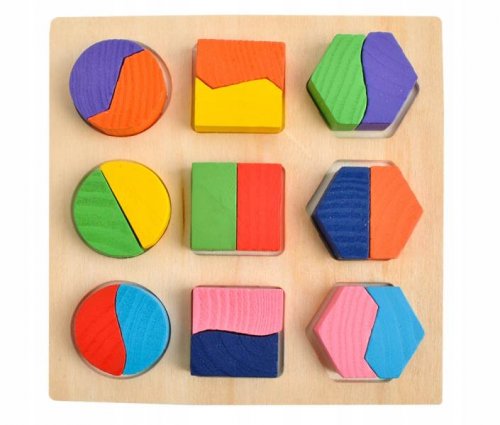 ISO 6827 Puzzle geometrické tvary