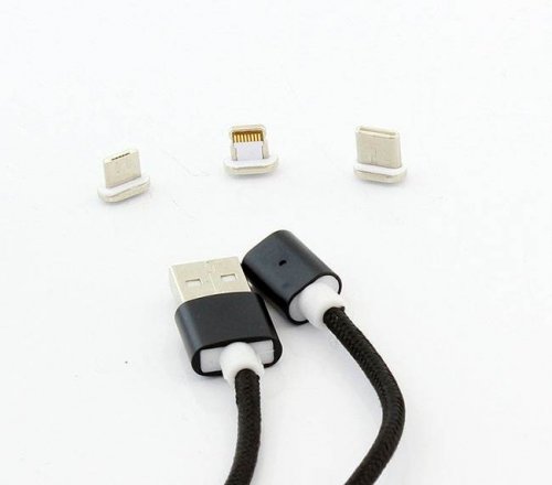 APT AK239 Magnetický USB kábel 3v1