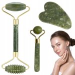Verk 24360 Sada masážních válečků na obličej Jade Roller