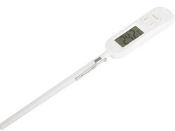 Verk 07177 Kuchyňský teploměr LCD B0713 bílý 