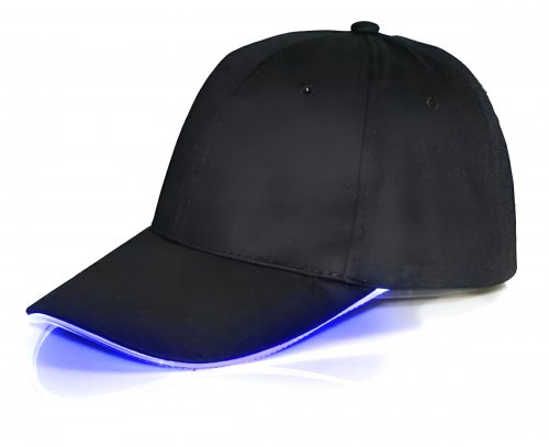 APT Svítící LED kšiltovka černá