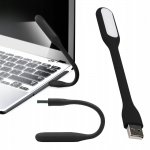 Verk USB Lampička LED čierna