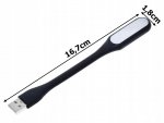 Verk USB Lampička LED čierna