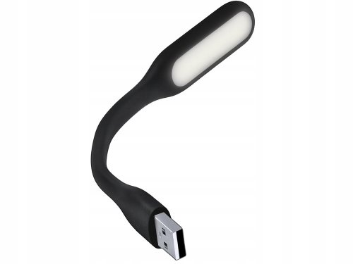 Verk USB Lampička LED čierna
