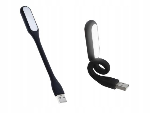 Verk USB Lampička LED čierna