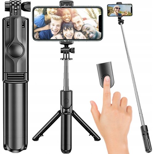 Izoxis 21234 Selfie tyč, stativ s Bluetooth ovladačem 60 cm