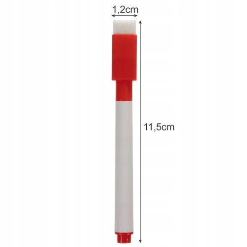 Maaleo 21647 Sada popisovačů s magnetem a houbičkou 16 ks