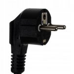 Izoxis 21446 Zásuvka výklopná 2x zásuvka, 2x USB, 1,9 m čierna