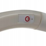 Purlov 21631 LED svietiaci obojok pre mačku a psa 70 cm žltá