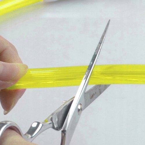 Purlov 21631 LED svítící obojek pro kočku a psa 70 cm žlutá