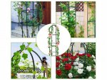 Gardlov 21029 Opierka na popínavé rastliny 200 x 40 cm kov zelená