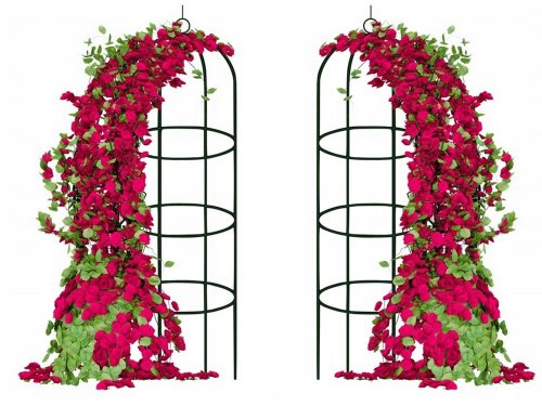 Gardlov 21029 Opierka na popínavé rastliny 200 x 40 cm kov zelená