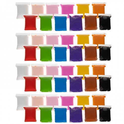 Kruzzel 21656 Magická pěnová plastelína 48 x 10g 