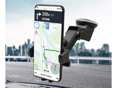 Verk 04123 Univerzální držák na telefon do auta s přísavkou černá