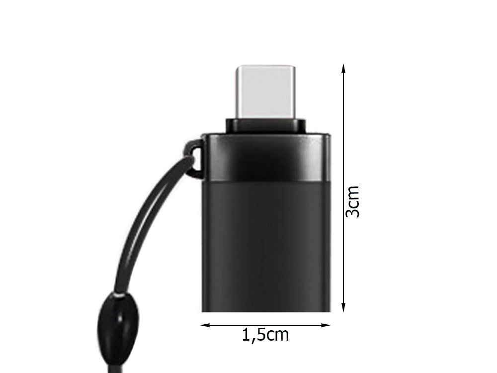 GUPBOO - Adaptateur OTG USB 3.0 vers USB TYPE-C,JL2177 - Câble antenne -  Rue du Commerce