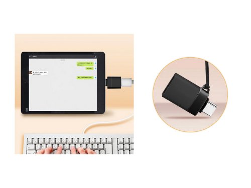 Verk 06277 Adaptér OTG USB 3.0 USB TYPE-C