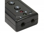 Verk 06283 USB Zvuková karta 7.1 Virtual