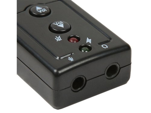 Verk 06283 USB Zvuková karta 7.1 Virtual