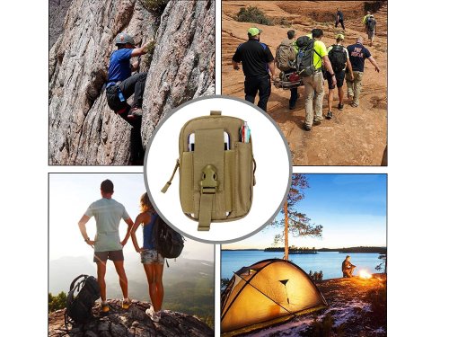 Verk 14392 Taktická taška na opasek béžová